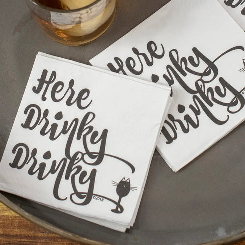 Here Drinky Drinky - Napkins