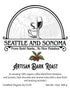 Seattle and Sonoma Whole Bean 100% Organic Coffee