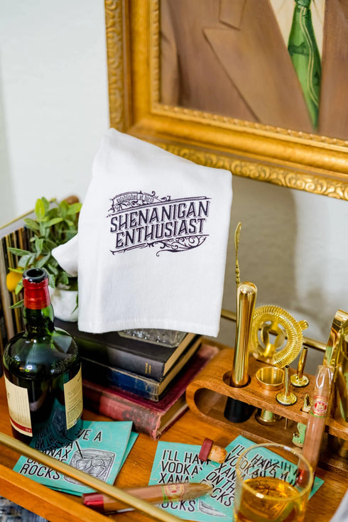 Shenanigan Enthusiast - Funny Kitchen Towel