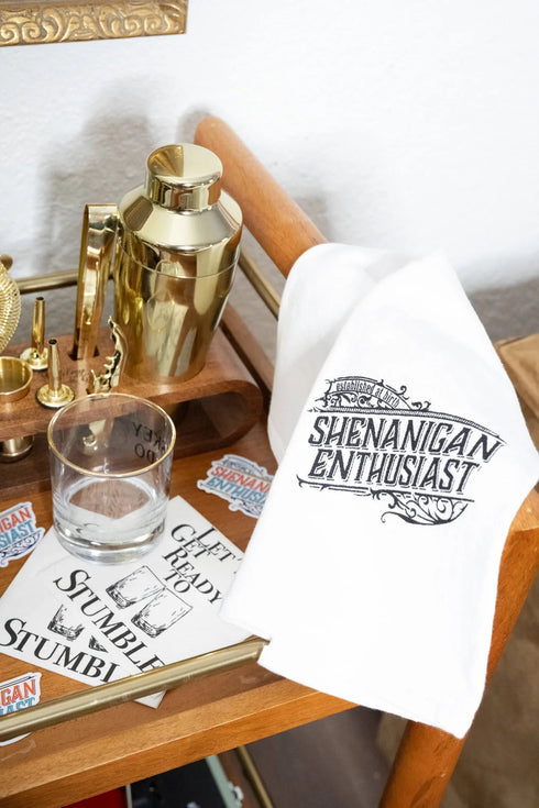 Shenanigan Enthusiast - Funny Kitchen Towel