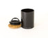 Airscape Coffee and Food Storage Canister – Ceramic Obsidian (black) 7”