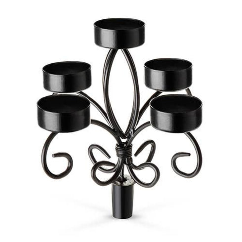 Wine Bottle Candelabra