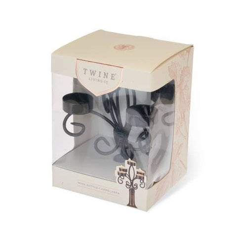 Wine Bottle Candelabra