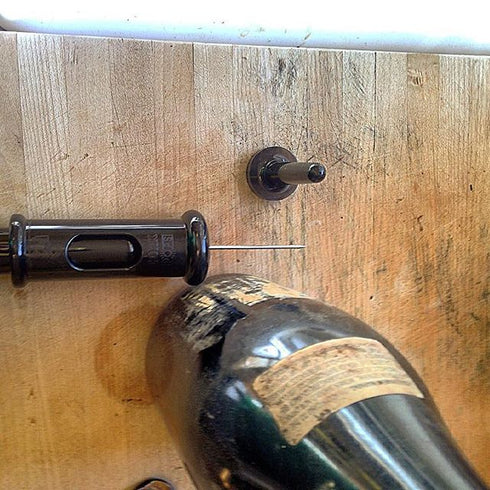 Cork Pop Wine Bottle Opener - Black or White