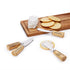Grapevine Cork Handled Cheese Spreader Set