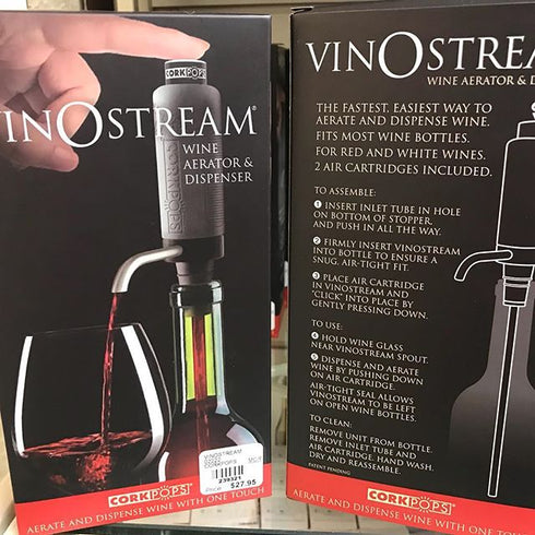 VinOstream Wine Aerator and Dispenser