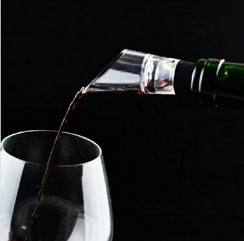 Wine Bottle Aerator and Drop Stopper