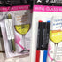 Wine Glass Pens – Red/ Green